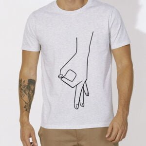 Tshirt homme jeu du rond grand logo