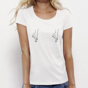 Tshirt femme jeu du rond